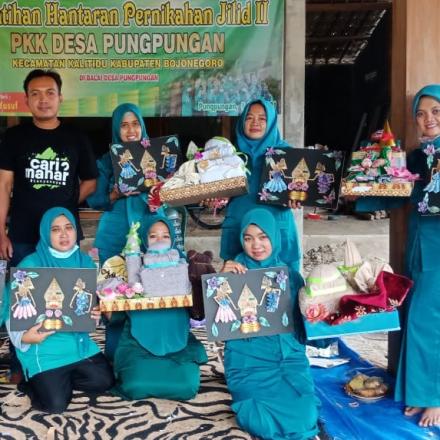 PELATIHAN HANTARAN PERNIKAHAN JILID II TP PKK DESA PUNGPUNGAN